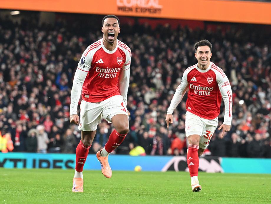 [图]英超：加布里埃尔破门 阿森纳大捷维拉